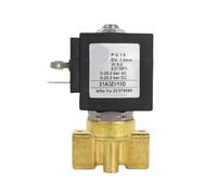Électrovanne en laiton 21A3ZV15D, compresseur d'air à 2 voies sans action directe DN6 1/8 pouces(24VDC)