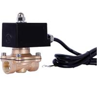 Électrovanne en laiton 3/4 pouce normalement fermée - Vanne à gaz GPL antidéflagrante 220 V/24 V(Bsp AC220)