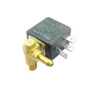 Électrovanne en laiton AC220V 230V G1/8" normalement fermée for fer à vapeur, machine à repasser à gaz et contrôle du débit d'eau chaude.