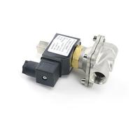 Électrovanne en laiton/acier inoxydable, haute température normalement ouverte DN15 DN20 1/2 "3/4" avec joint FKM DC24V DC12V Connexion rapide(DN20,BRASS_AC220)