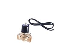 Électrovanne en laiton DC 24v 1 pouce for fontaine musicale étanche IP68 normalement fermée(2A-25VITON,NPT_120VAC)