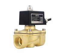 Électrovanne en laiton Électrovanne d'explosion en laiton normalement fermée, 3/8'' 1/2'' 1'' 1-1/2" 2'', vannes DN40(1/2",230VAC)