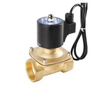 Électrovanne en laiton étanche 1-1/2", normalement fermée, for fontaine sous-marine, 220 V, 110 V, 24 V, 12 V, 24 V(1-1/2"NPT,24VDC NBR-Seal)