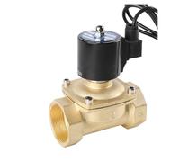 Électrovanne en laiton étanche de 2 pouces, normalement fermée, for fontaine sous-marine, 220 V, 110 V, 24 V, 12 V, 24 V(2"NPT,12VDC EPDM-Seal)