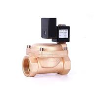 Électrovanne en laiton haute pression à économie d'énergie de 1-1/2 po, normalement fermée, à commande pilote, 24 h/24, sans fièvre, 220 V, 24 V, 12 V(380VAC-NBR SEAL)