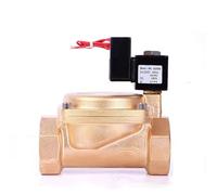 Électrovanne en laiton haute pression à économie d'énergie de 2 pouces, normalement fermée, 24 heures sur 24, sans fièvre, 220 V, 24 V, 12 V(220VAC-VITON SEAL)