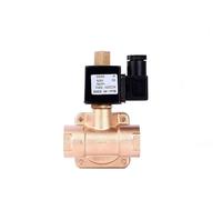 Électrovanne en laiton haute pression normalement ouverte de 2,5 cm 1,6 MPa, vannes d'eau électriques de type pilote 220 V 110 V 24 V 12 V (NPT-24 VDC)