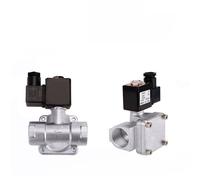 Électrovanne en laiton normalement fermée, 1/2 pouce, 3/4 pouce, 1 pouce, 2 pouces, en acier inoxydable 304, haute pression, 1,6 MPa, 1 pièce(12vdc-nbr-seal,0927700)