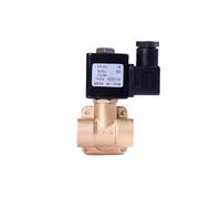 Électrovanne en laiton normalement fermée 1/4'', électrovanne pilote haute pression 220 V 12 V 24 V for eau(DC12)