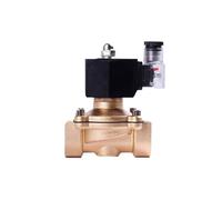 Électrovanne en laiton normalement fermée 220V, vanne de commutation for gaz pétrole liquéfié, for naturel, d'eau(2",24VAC)