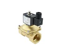 Électrovanne en laiton normalement fermée, AC220V DC12V DC24V, avec bobine étanche DN10/15/20/25/32/40, vanne d'eau 1/2 "Air(Dc12v,DN20)