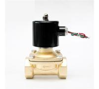 Électrovanne en laiton normalement fermée de 1-1/2 pouce, 110 V, 220 V, 24 V, 12 V, à action directe for eau, gaz, huile, 1 pièce(380VAC_NBR-SEAL)