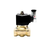 Électrovanne en laiton normalement fermée de 3/8 pouces, joint VITON à action directe, 1 pièce(BSP_12VDC_VITON-SEAL)
