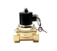 Électrovanne en laiton normalement fermée haute température DN15 DN20 DN25 120 degrés 220 V CA 110 V CA 24 V CC 12 V CC avec joint EPDM(1",G_24V)