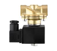 Électrovanne en laiton, pc, entrée/sortie de 50 mm, pression nominale 10 bar, normalement fermée, vanne de contrôle de l'eau électrique AC 220 V pour irrigation et canalisations industrielles