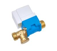 Électrovanne en laiton, vanne d'entrée à basse pression d'eau 12/24/220V, vanne de chauffe-eau solaire à fermeture normale de type G1/2" DN15 T(12)
