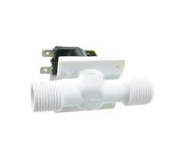 Électrovanne en plastique 1/2", 12 V/110 V/220 V, magnétique, for machine à laver, compatible avec les distributeurs d'eau potable, contrôleur de pression pneumatique.(AC 110V)