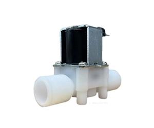 Électrovanne En Plastique 1/2" 12 V 24 220 Type NC, Distributeur Magnétique For Machine À Laver, Régulateur De Pression Pneumatique(1/2",24V_NORMALLY OPEN)