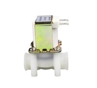 Électrovanne en plastique, filetage femelle G1/4 DN8, 12 V, 24 V, 220 V, for machine à eau pure, distributeur d'eau(Pressure Type,24V_OPEN)