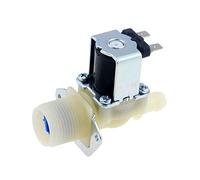 Électrovanne en plastique G3/4, 12mm, 1 pièce, vanne de remplissage d'entrée, contrôle du débit d'eau, normalement fermée, DC12V, DC24V, DC36V, DC48V, AC220V(DC 24V)