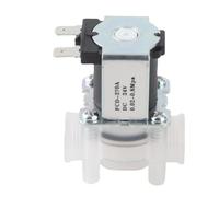 Électrovanne en plastique N/C normalement fermée de 1/4 pouces, DC 24V, pour machine à eau pure, distributeur de purificateur d'eau