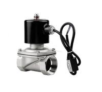 Électrovanne femelle étanche 24 V 220 V 1/2" 3/4" -2" en acier inoxydable 304(Underwater-DN50,220V)