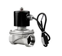 Électrovanne femelle étanche 24 V/220 V BSPT 1/2"/3/4"/2" for utilisation sous-marine, en acier inoxydable 304, for eau, gaz, huile(Underwater-DN20,24V)