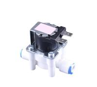 Électrovanne for eaux usées, 1/4 pouces, connexion rapide, DC24V, entrée de débit 300cc, purificateur d'eau, électrovanne de chasse d'eau