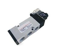 Électrovanne for plaque de siège d'angle, Port d'air 1/2 pouces BSP 24V DC, actionneurs pneumatiques à 5 voies, vanne commande électrique, 1 pièce, 4M410-15(380V)