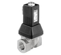 Électrovanne G1/2'' NC Acier Inoxydable FKM 0.5-10bar/7-145psi 24VDC Oxygène Sans Graisse/Huile 6223 314593