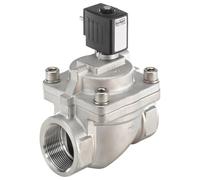 Électrovanne G1/2'' NC Acier Inoxydable NBR 0.2-16bar/3-232psi 230VAC Anti Coup De Bélier Oxygène Graisse/Huile Libre 6281 242500