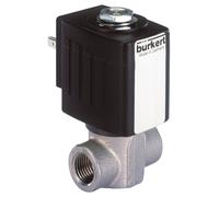 Électrovanne G1/4'' NC Acier Inoxydable PTFE 0-16bar/232psi 24VDC 6240 184739
