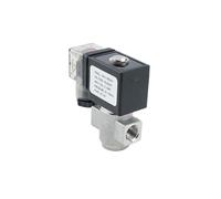 Électrovanne G1/4 VX2120-08-SS-NO, normalement ouverte, en acier inoxydable 304, avec joint, 220 V CA, 12 V CC, DN8(220VAC,With FC10mm)