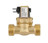 Électrovanne G3/4 entrée d'eau à 2 voies N/C électrovanne électrique à pression fermée normale AC Connexion rapide