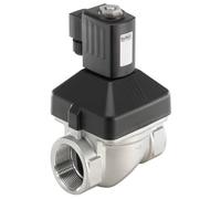 Électrovanne G3/4'' NC Acier Inoxydable FKM 0-10bar/145psi 24VAC Anti Coup De Bélier Oxygène Sans Graisse/Huile 6213 380680