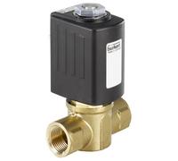 Électrovanne G3/8'' NC Laiton FKM 0-16bar/232psi 24VDC 6027 178315