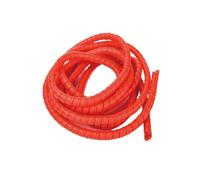 Électrovanne Gaine d'enroulement de 1/5 m, 8/10/14/16/20/25 mm, gaine de protection for câbles, spirale protectrice Vanne(Red,32mm X 1Meter)
