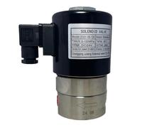 Électrovanne haute pression 2 voies 1000 bar 100 MPa Huile hydraulique 1/4 3/8 24 V Orifice 1 mm SS304 DN1 normalement fermé(3/8",NPT_DC36V)