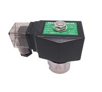 Électrovanne Haute Pression 2 Voies 200 Bar/100 Bar, Orifice 1/4" 12 V CC, 1,2 Mm/2 Mm NC, Vanne De Pompe De Lavage De Voiture En Acier Inoxydable SPG(1mm 200bar,DC12V)