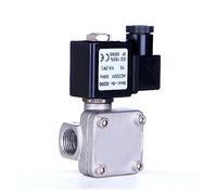 Électrovanne haute pression en acier inoxydable 1/2", 110 V, 24, 12, normalement fermée(G-24vdc-nbr-seal)