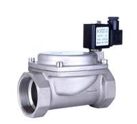 Électrovanne haute pression en acier inoxydable 110 V 24 V 12 V 24 V normalement fermée (G_24VDC_NBR-SEAL)