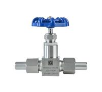 Électrovanne haute pression SS 1 pièce for eau, pétrole et gaz | Vanne à soupape à pointeau DN6, DN8, DN10, DN15, DN20, DN25(DN10 OD14mm 316)