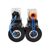 Électrovanne hydraulique de 20 mm de hauteur et 52 mm de diamètre de trou de bobine de 19 mm de hauteur, en cuivre, AC110V, DC24V, AC220V, DC12V(20mm AC220V)