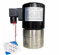 Électrovanne hydraulique haute pression 700 bar 70 MPa, 2 voies, orifice 1/4" 3/8", 24 V, acier inoxydable 304, DN1, normalement fermée(G-48v,45661)