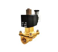 Électrovanne, Joint normalement ouvert de l'eau EPDM de vanne électromagnétique de 1/2 pouces for le traitement de l'eau(BSP_220)