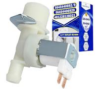 Electrovanne Lave Linge 1 Voies avec le Code Original 5645440692/9 pour Electrolux pour Zanker 481228128021 pour Whirlpool pour Bauknecht - Garantie de 10 Ans - MONTERAL