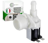 Electrovanne Lave Vaisselle et Machine a Laver en Entrée avec 1 Sorties à 90° avec Code Original 1883550200 1883570100 1883550500 pour Beko 41014222 pour Candy - MADE IN ITALY - ONIX TECH