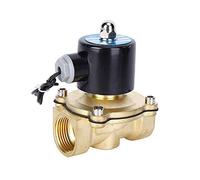 Electrovanne lave vaisselle, solénoïde laiton 1 pouce 12V - Débit élevé et démarrage instantané, étanchéité renforcée, installation horizontale
