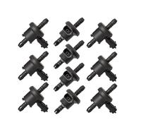 Électrovanne Lot de 10 électrovannes de purge de réservoir de voiture, contrôle de réservoir de carbone adapté à Chevrolet Cruze et Opel Astra Corsa Soupape à Vide