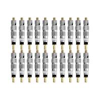 Électrovanne Lot de 4 à 40 chambres à air de vélo de route en laiton, amovibles, for valves de vélo, outils de réparation Vanne(20pcs)